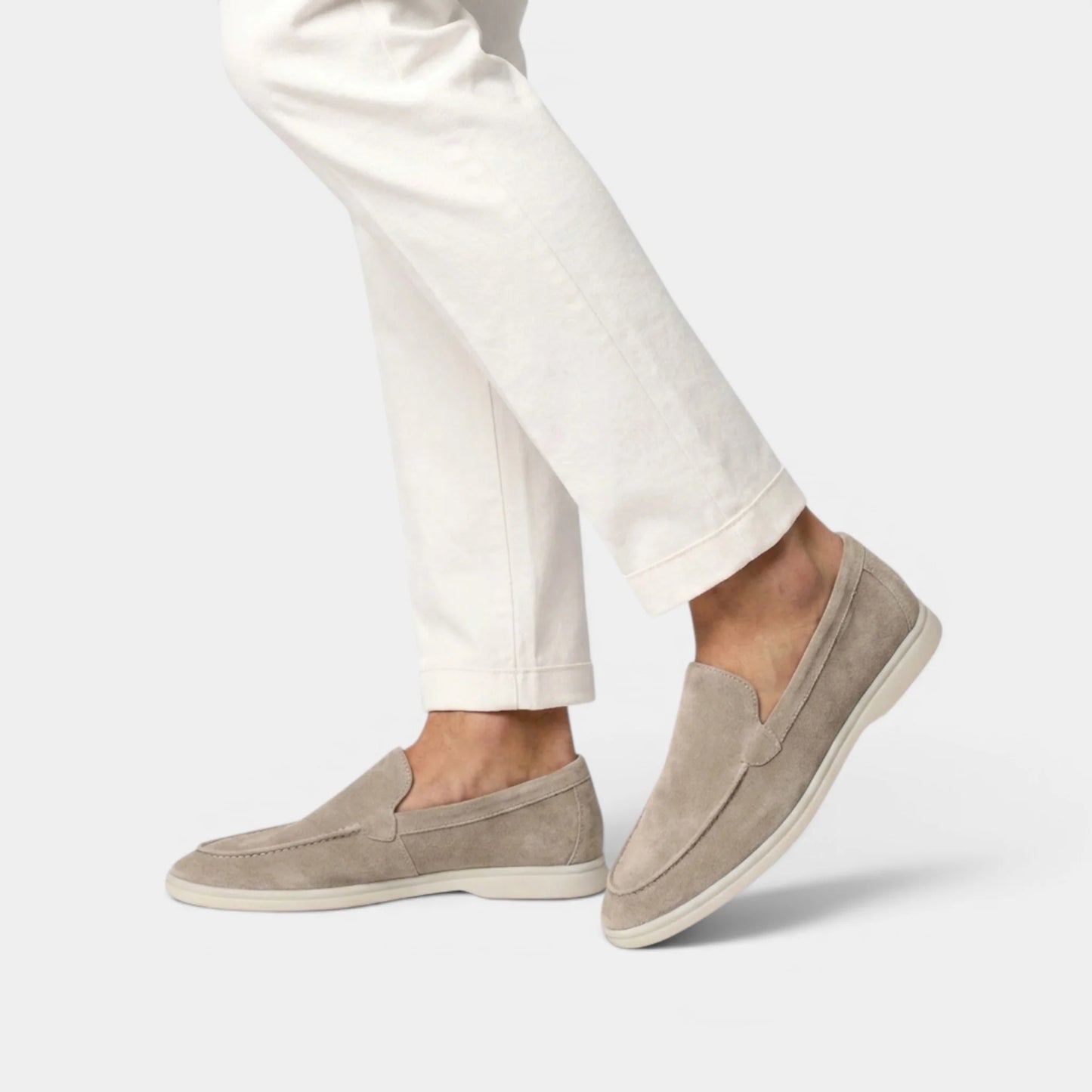 Men’s Suede Yacht Loafers – Lightweight Comfort