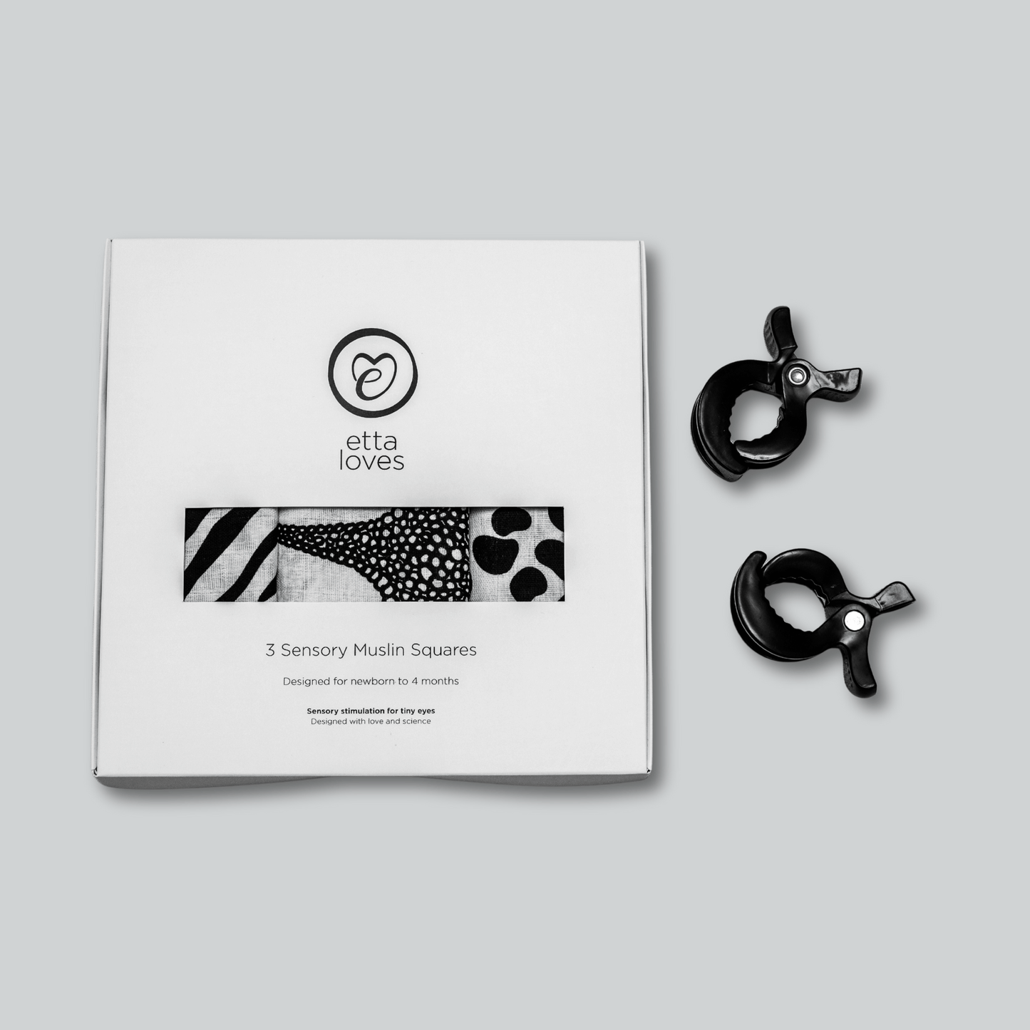 MUSLIN ESSENTIALS SET - birth to 4 months
