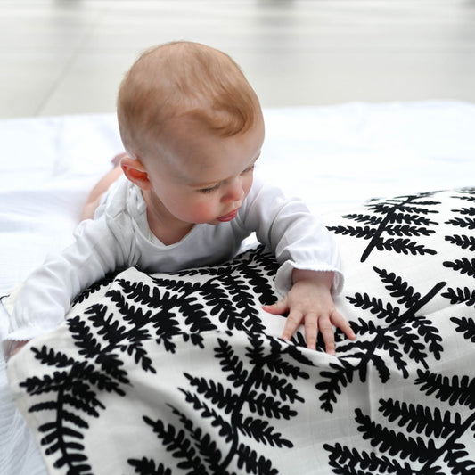 XL FERN MUSLIN - SAMPLE SALE (UNBOXED)