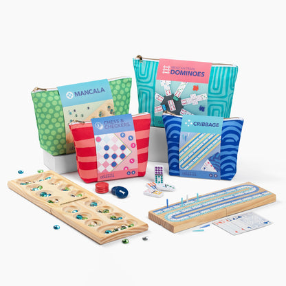 Canvas Classics Travel Game Collection – 4-Pack