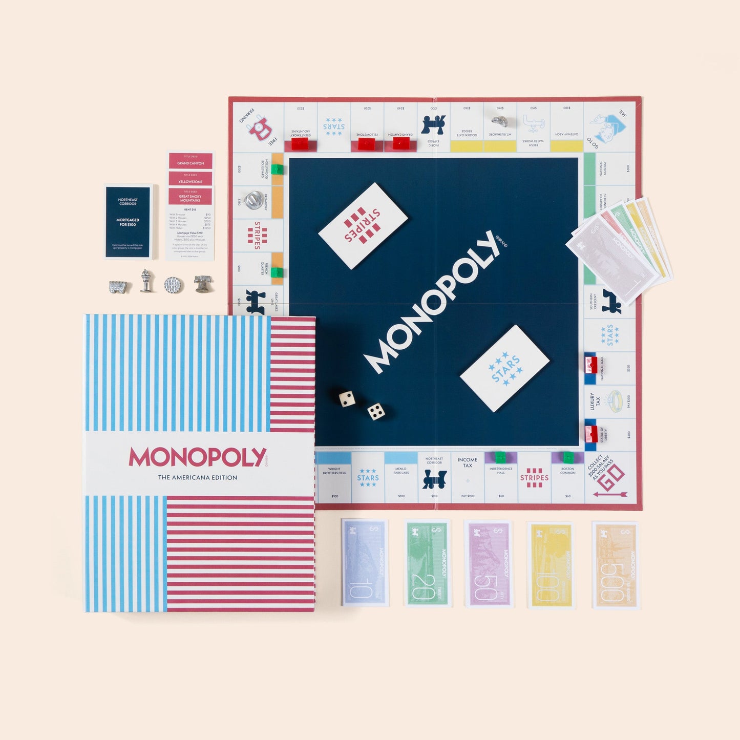 Monopoly Americana Edition: Made in USA