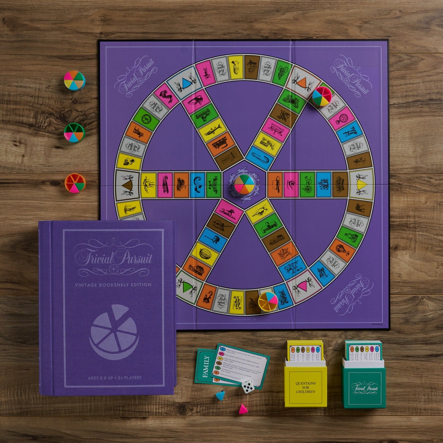 Vintage Bookshelf Games – 2024 Editions 4-Pack