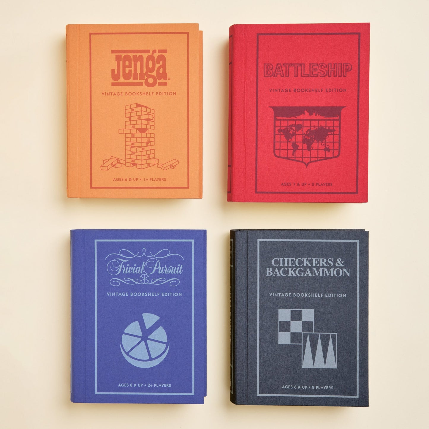 Vintage Bookshelf Games – 2024 Editions 4-Pack