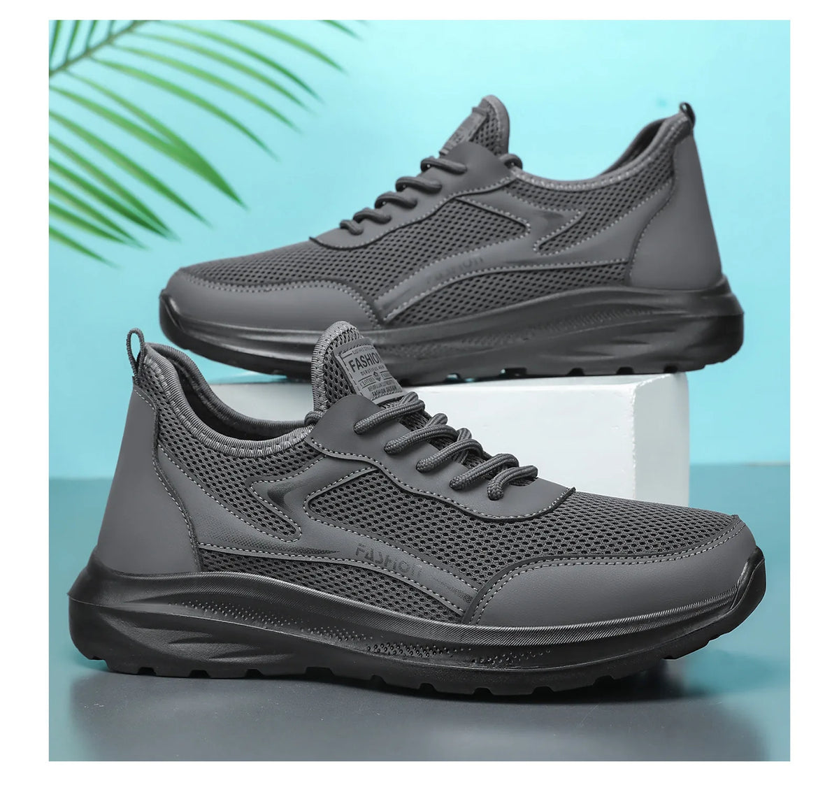2026 New Men Casual Shoes Breathable Mesh Sneakers Lightweight Outdoor Sport Running Shoes Comfortable Walking Footwear