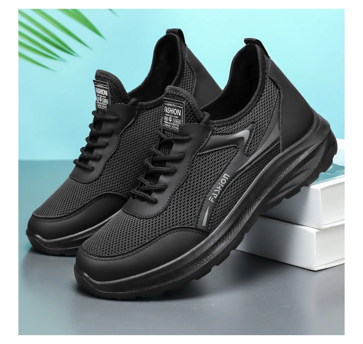 2026 New Men Casual Shoes Breathable Mesh Sneakers Lightweight Outdoor Sport Running Shoes Comfortable Walking Footwear