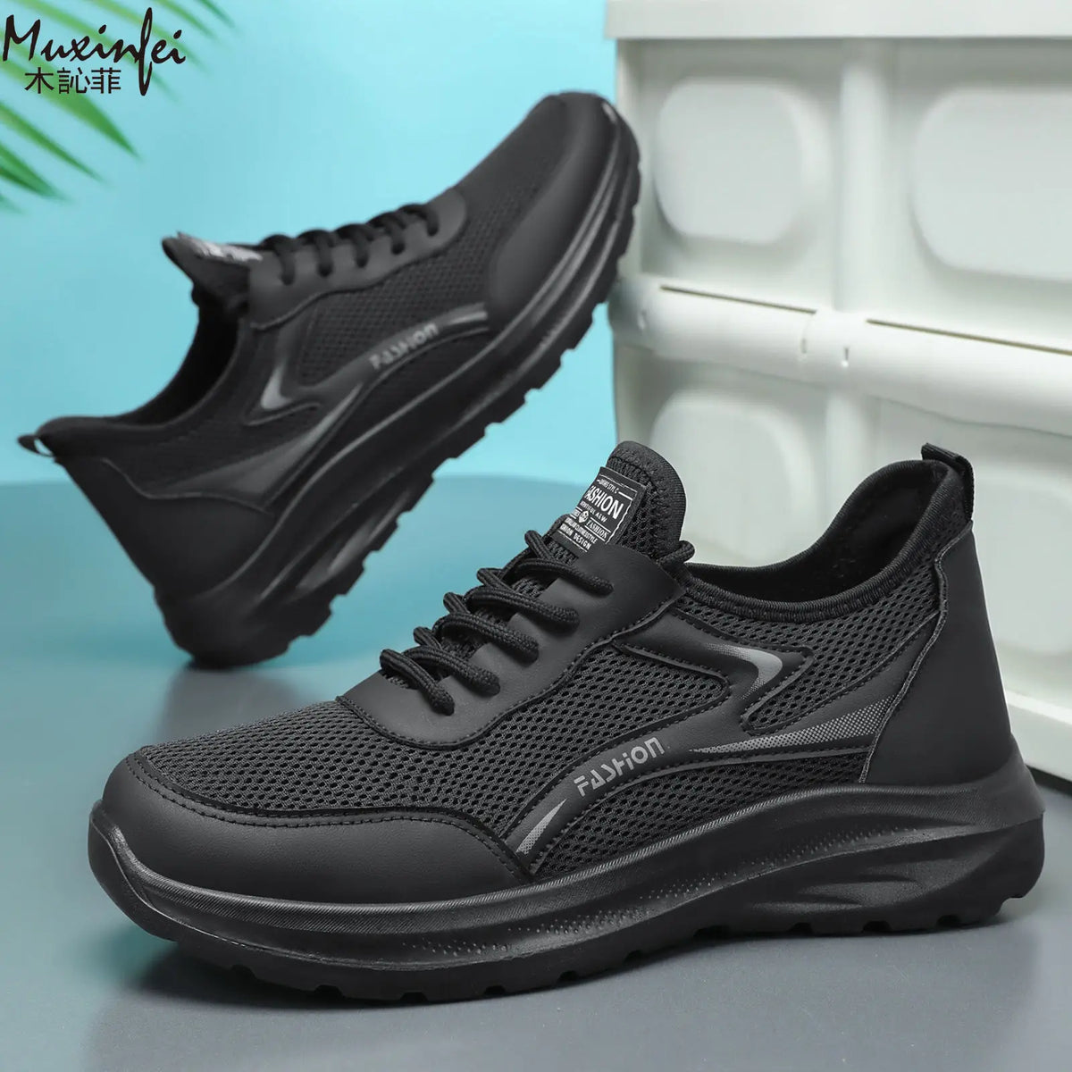 2026 New Men Casual Shoes Breathable Mesh Sneakers Lightweight Outdoor Sport Running Shoes Comfortable Walking Footwear