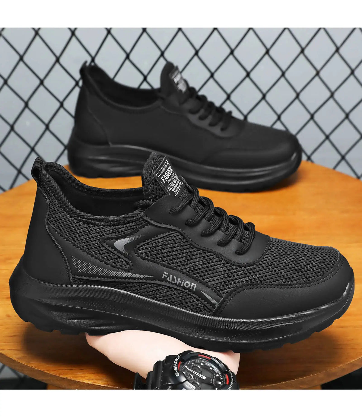 2026 New Men Casual Shoes Breathable Mesh Sneakers Lightweight Outdoor Sport Running Shoes Comfortable Walking Footwear