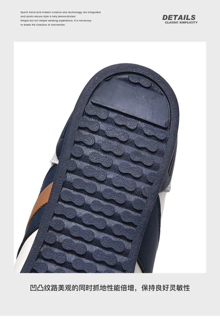 2026 Men Retro Sneakers Flat Sole Versatile Casual Shoes Comfortable Daily Footwear Stylish Vintage Men's Footwear