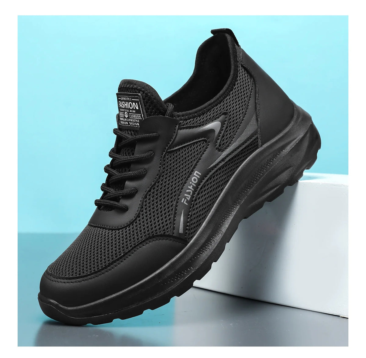 2026 New Men Casual Shoes Breathable Mesh Sneakers Lightweight Outdoor Sport Running Shoes Comfortable Walking Footwear