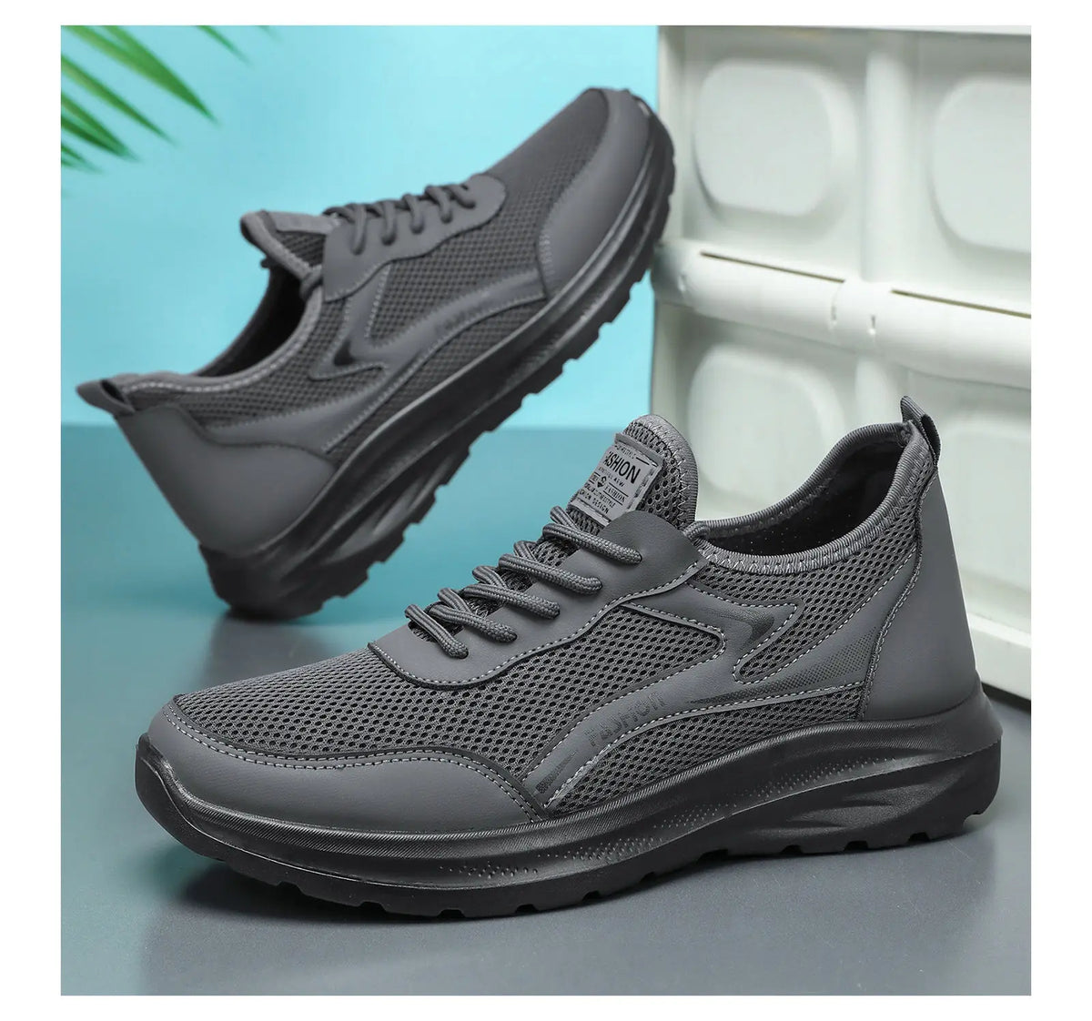 2026 New Men Casual Shoes Breathable Mesh Sneakers Lightweight Outdoor Sport Running Shoes Comfortable Walking Footwear