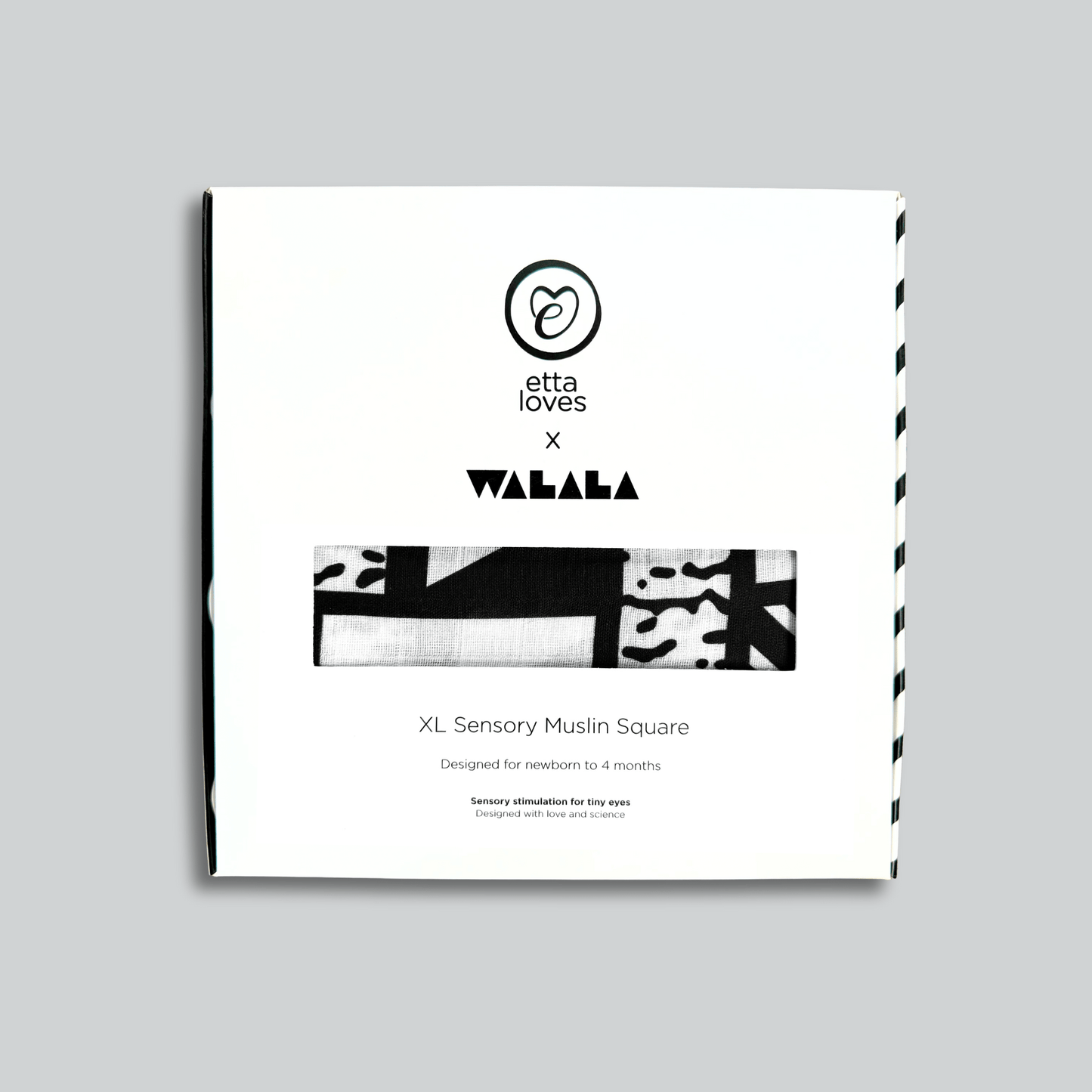 ETTA LOVES x WALALA STUDIO 'MONO' MUSLIN - SAMPLE SALE (UNBOXED)