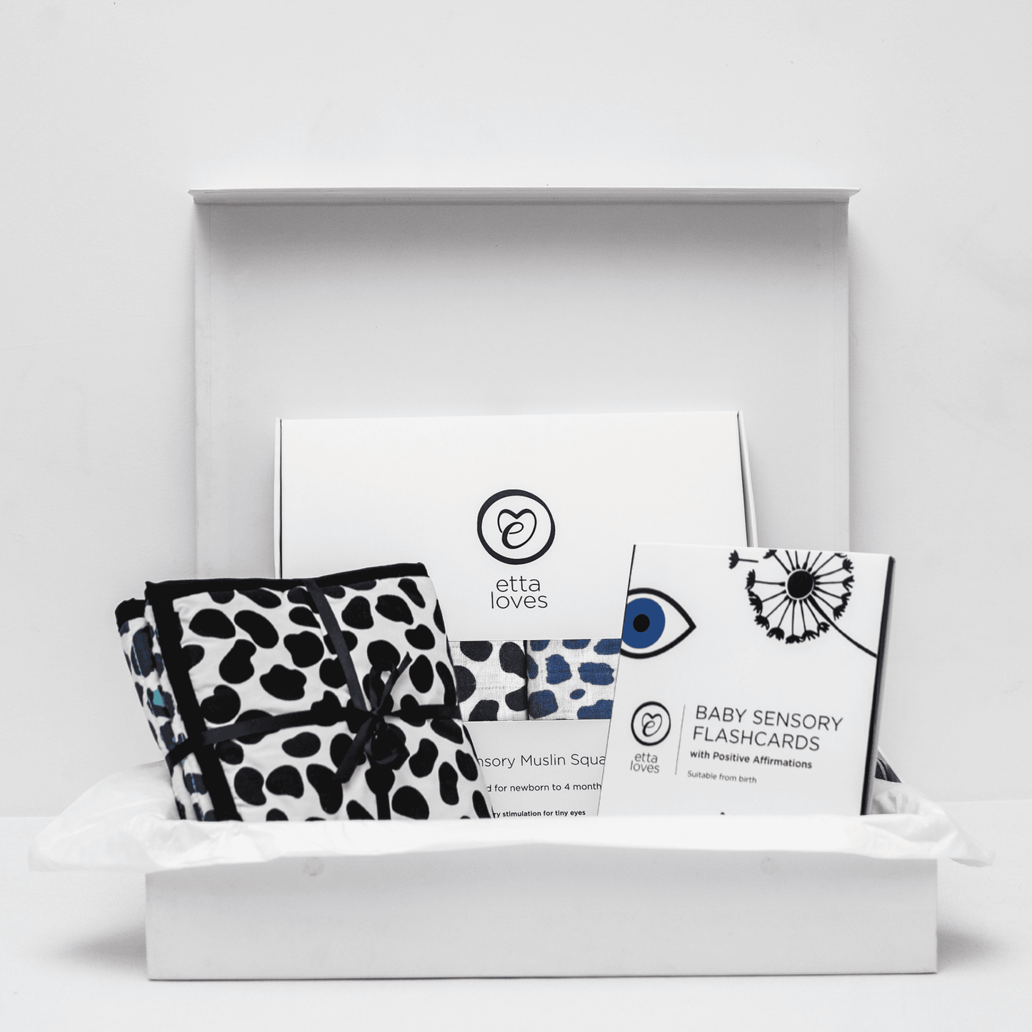 GIFT COLLECTION BOX IN 'ANIMAL PRINT' - for babies' first year