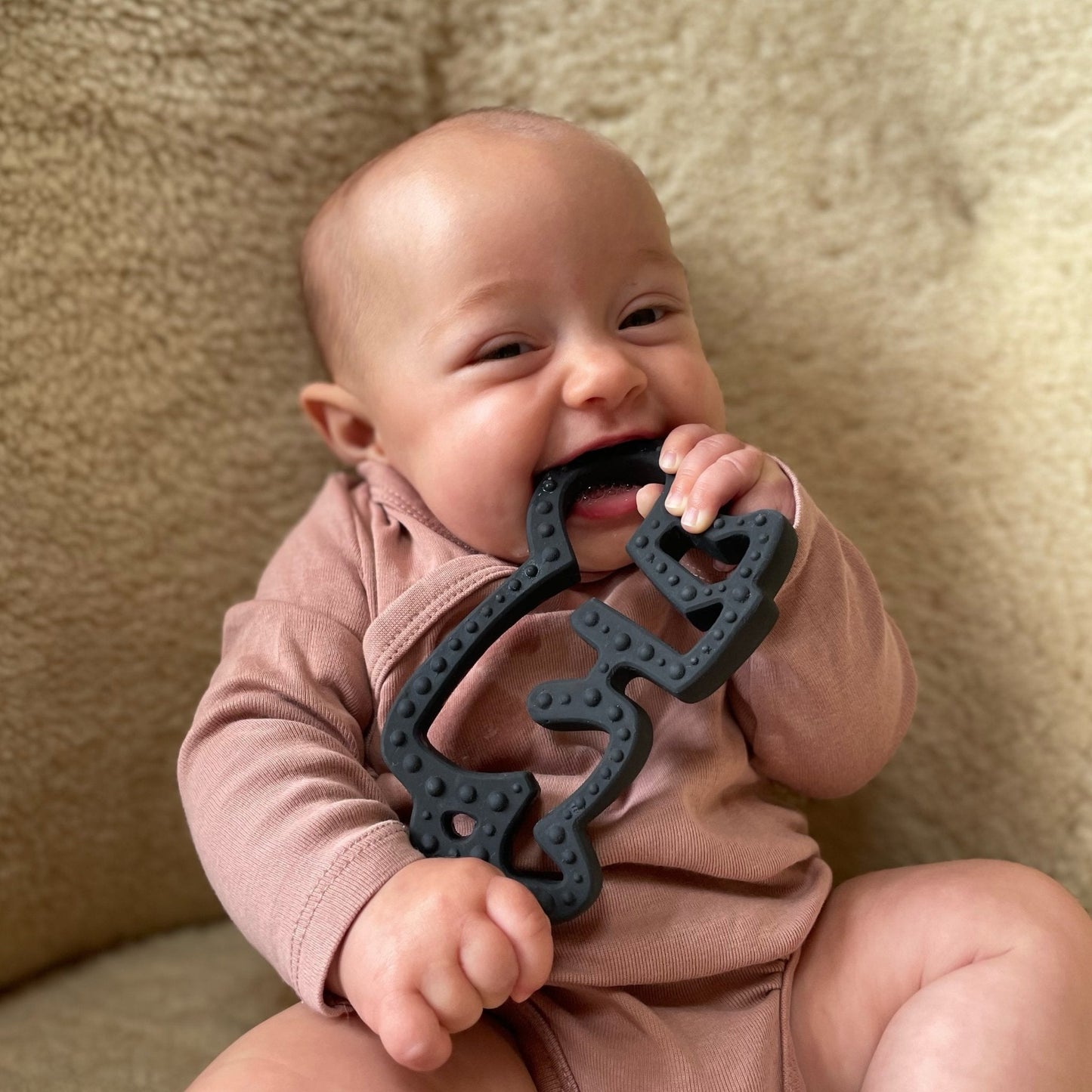 KEITH HARING 'BABY' NATURAL RUBBER TEETHER