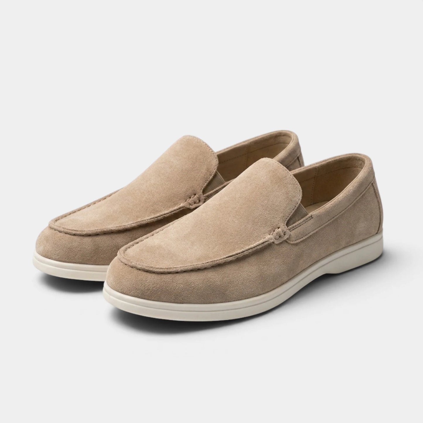 Men’s Loafers Suede Soft Comfort Classic Slip-On Shoes