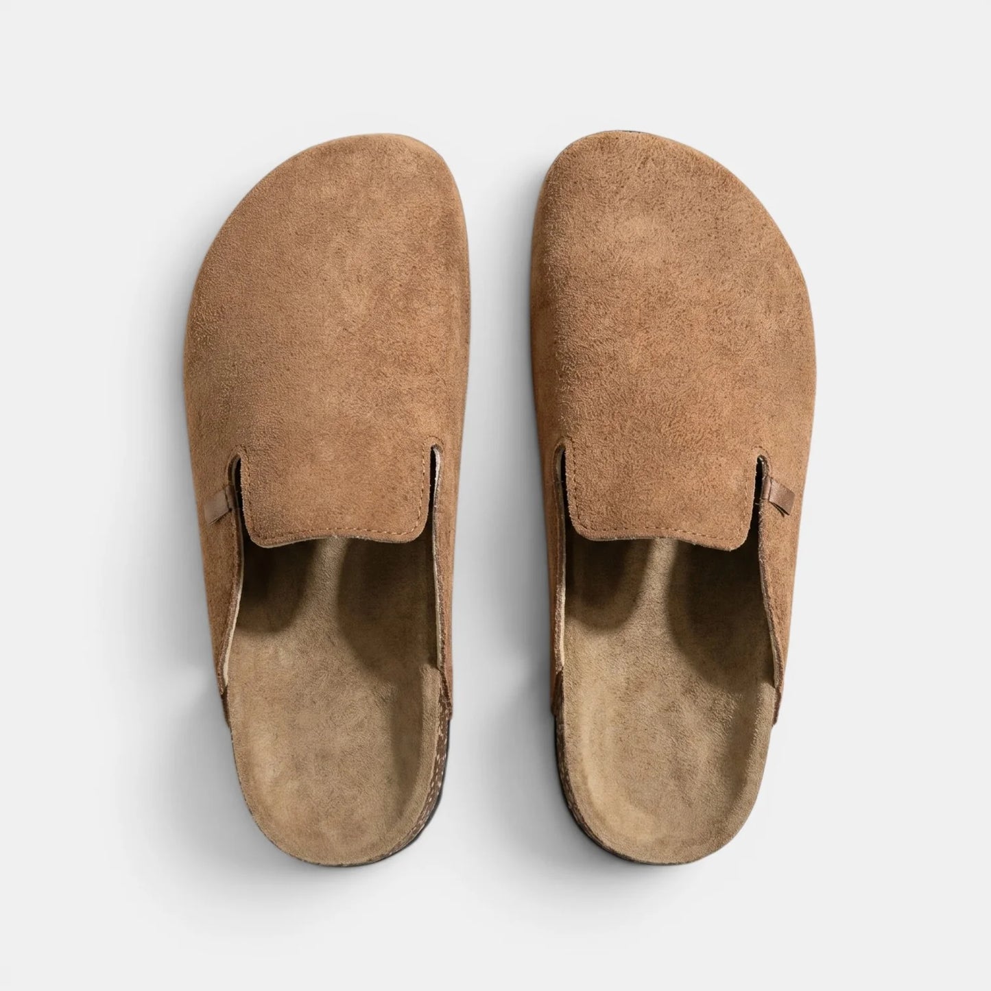Men's Round Toe Slip On Mule Shoes