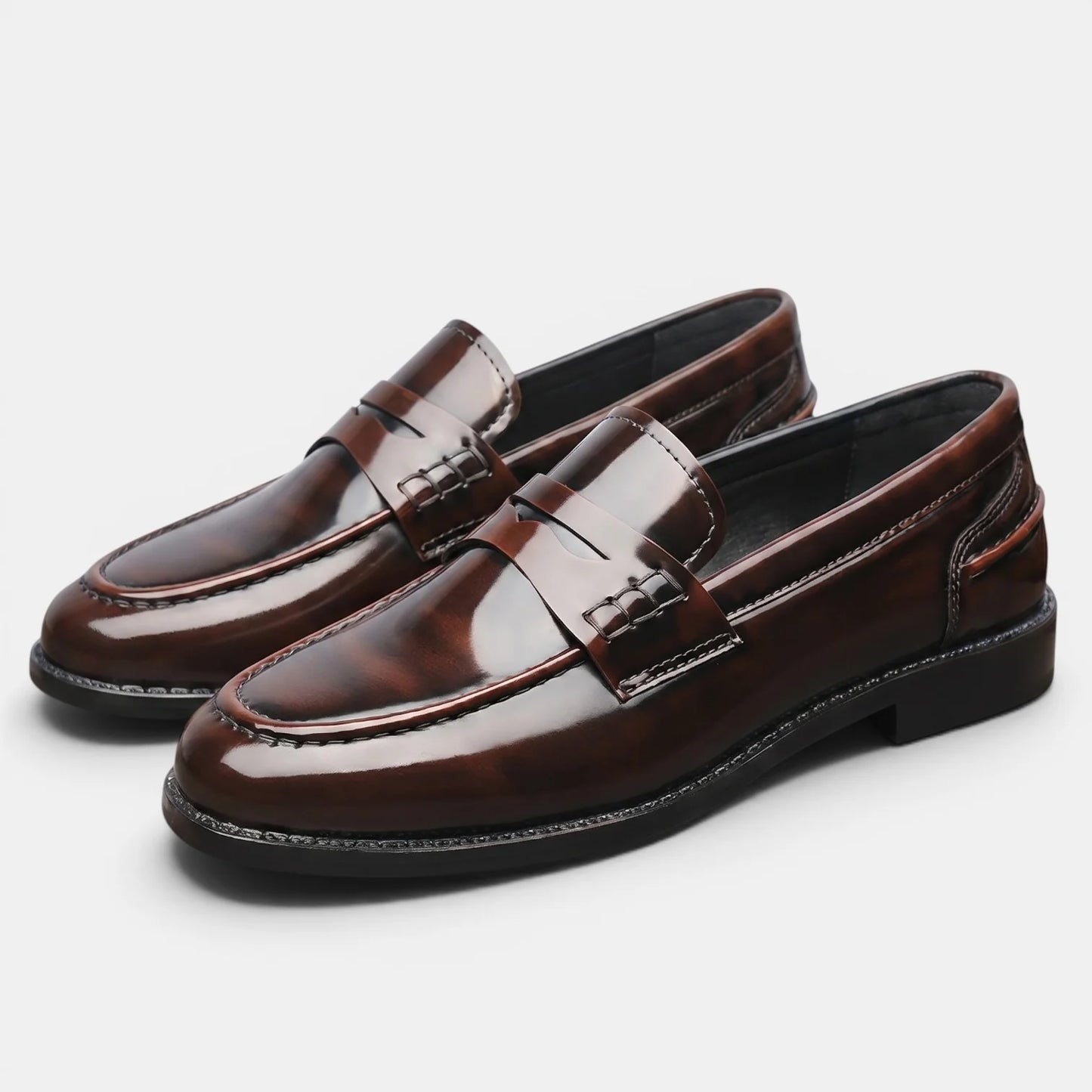 Men's Pointed Toe Slip On Loafers
