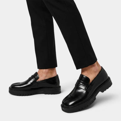 Premium Leather Tabi Timeless Loafers