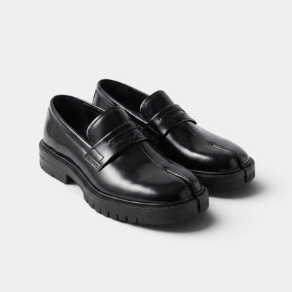 Premium Leather Tabi Timeless Loafers