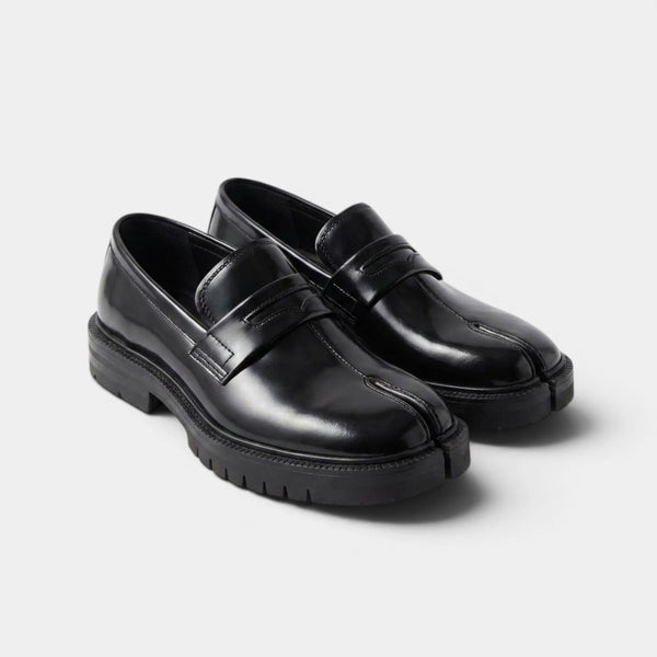 Premium Leather Tabi Timeless Loafers