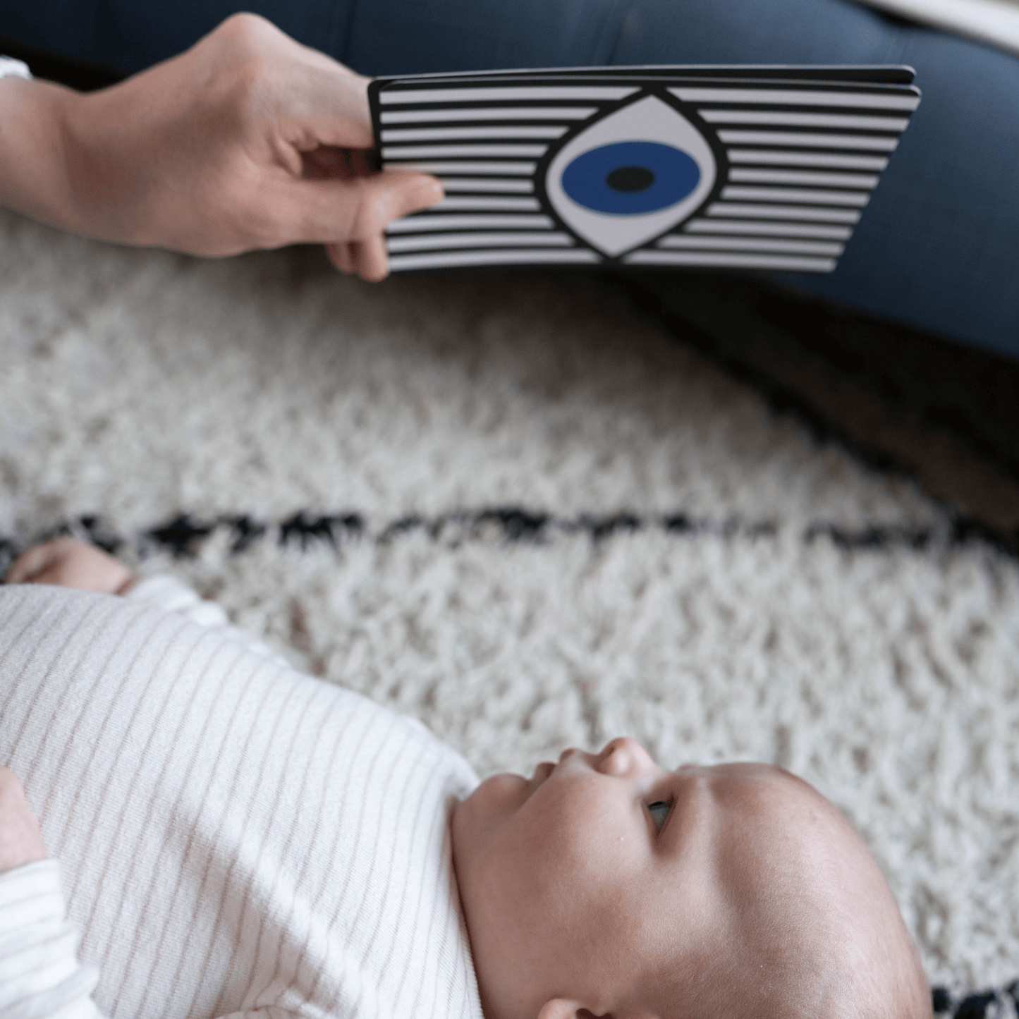 SENSORY FLASHCARDS WITH POSITIVE AFFIRMATIONS - suitable from birth