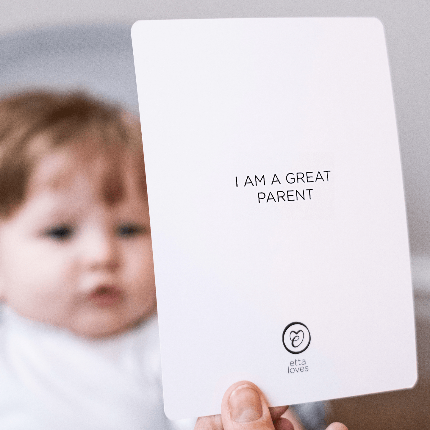 SENSORY FLASHCARDS WITH POSITIVE AFFIRMATIONS - suitable from birth